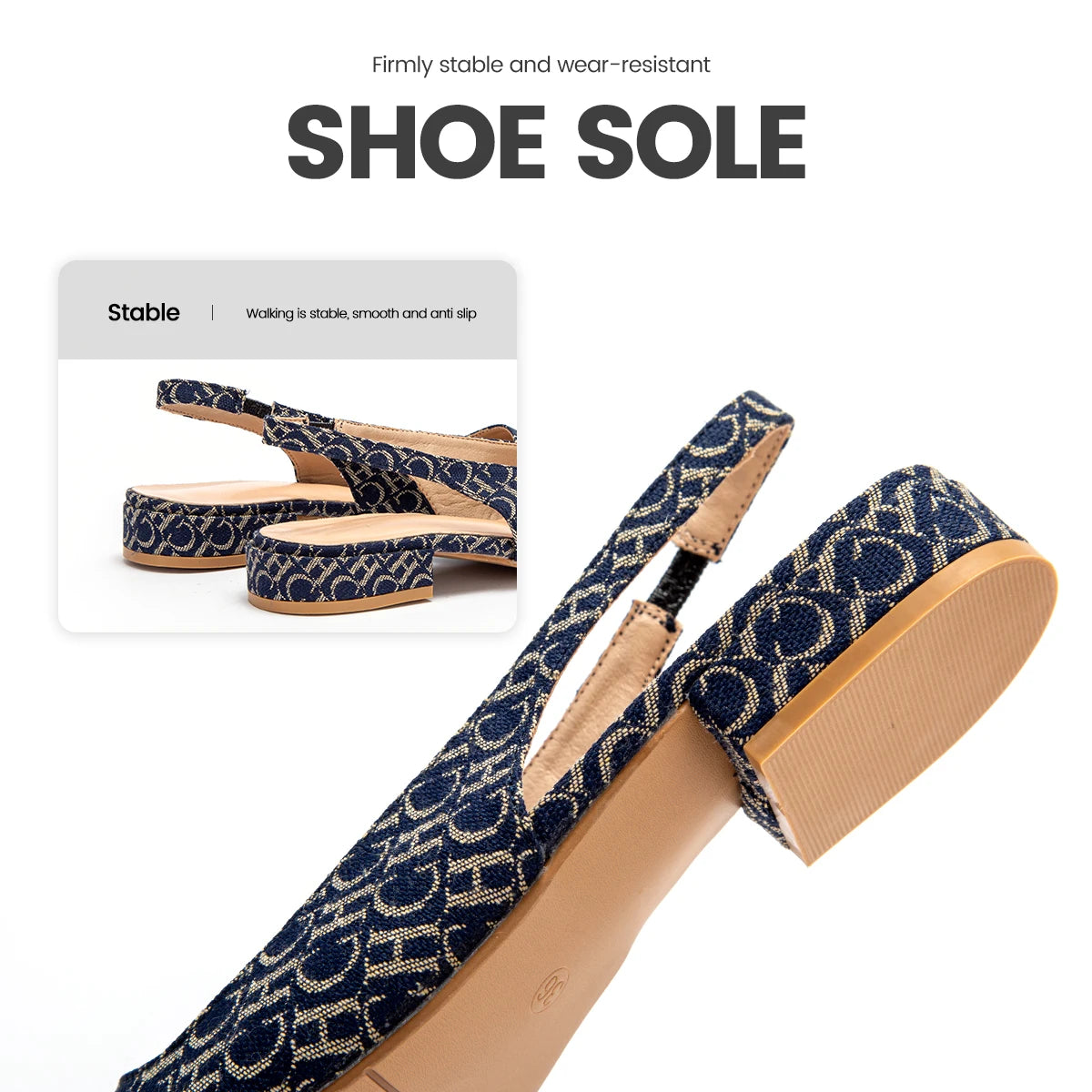 Women's Summer Low Heel Sandals – Elegant Open Toe Flats