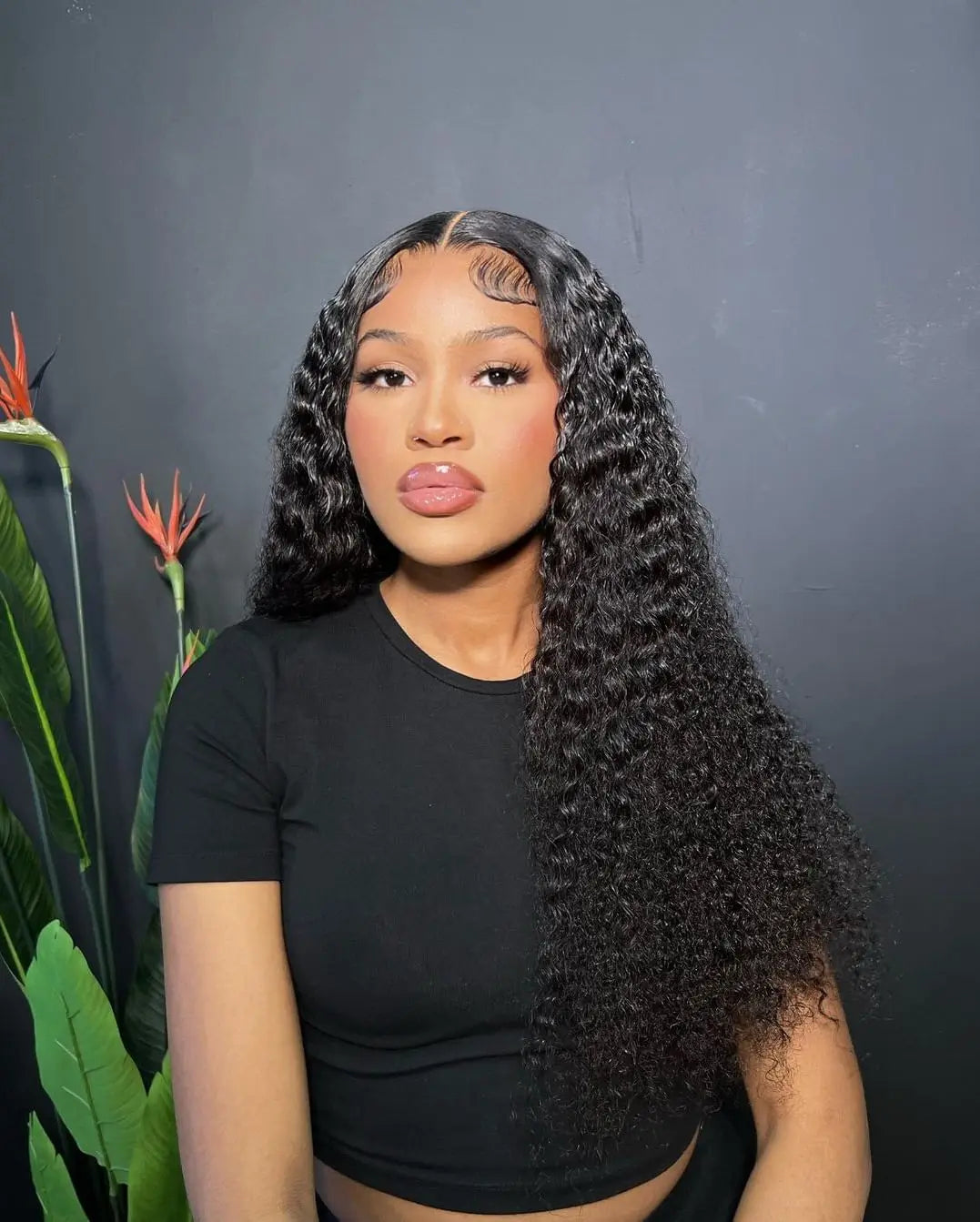 40 50 Inch Water Wave Curly Lace Front Wigs 13x4 13x6 HD Deep Wave Lace Frontal Wig 7x5 Glueless Human Hair Wigs For Women 300%
