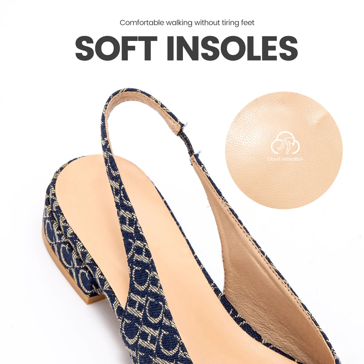 Women's Summer Low Heel Sandals – Elegant Open Toe Flats