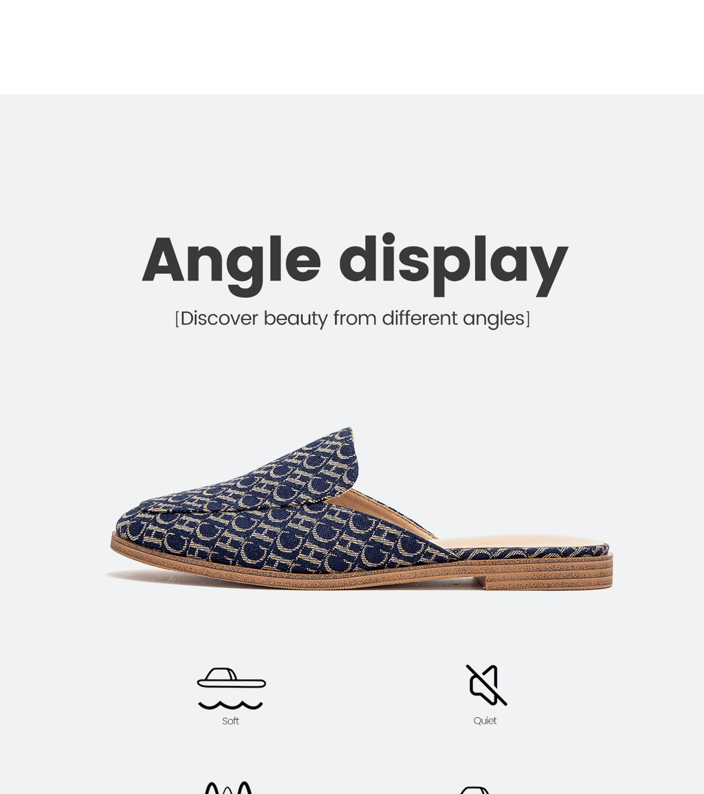 Elegant Slip-On Flat Sandals for Women
