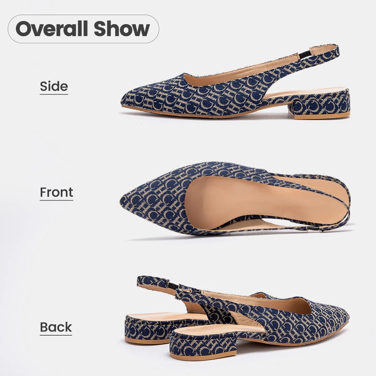 Women's Summer Low Heel Sandals – Elegant Open Toe Flats