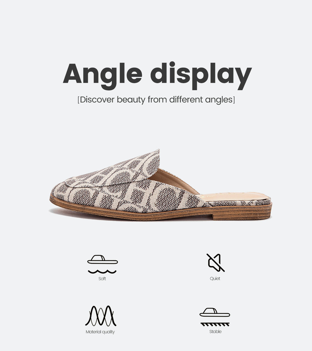 Elegant Slip-On Flat Sandals for Women