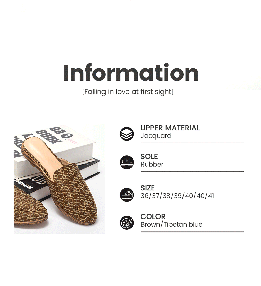 Elegant Slip-On Flat Sandals for Women