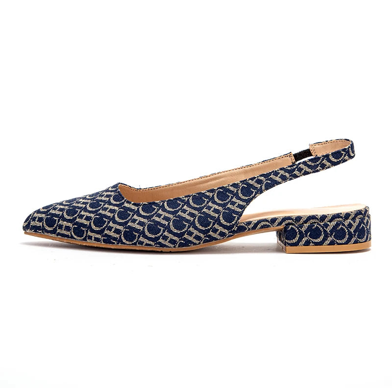 Women's Summer Low Heel Sandals – Elegant Open Toe Flats