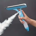 Non-Slip Blue Window Squeegee - Multi-Purpose Wiper for Home Car Glass Cleaning No Water Marks