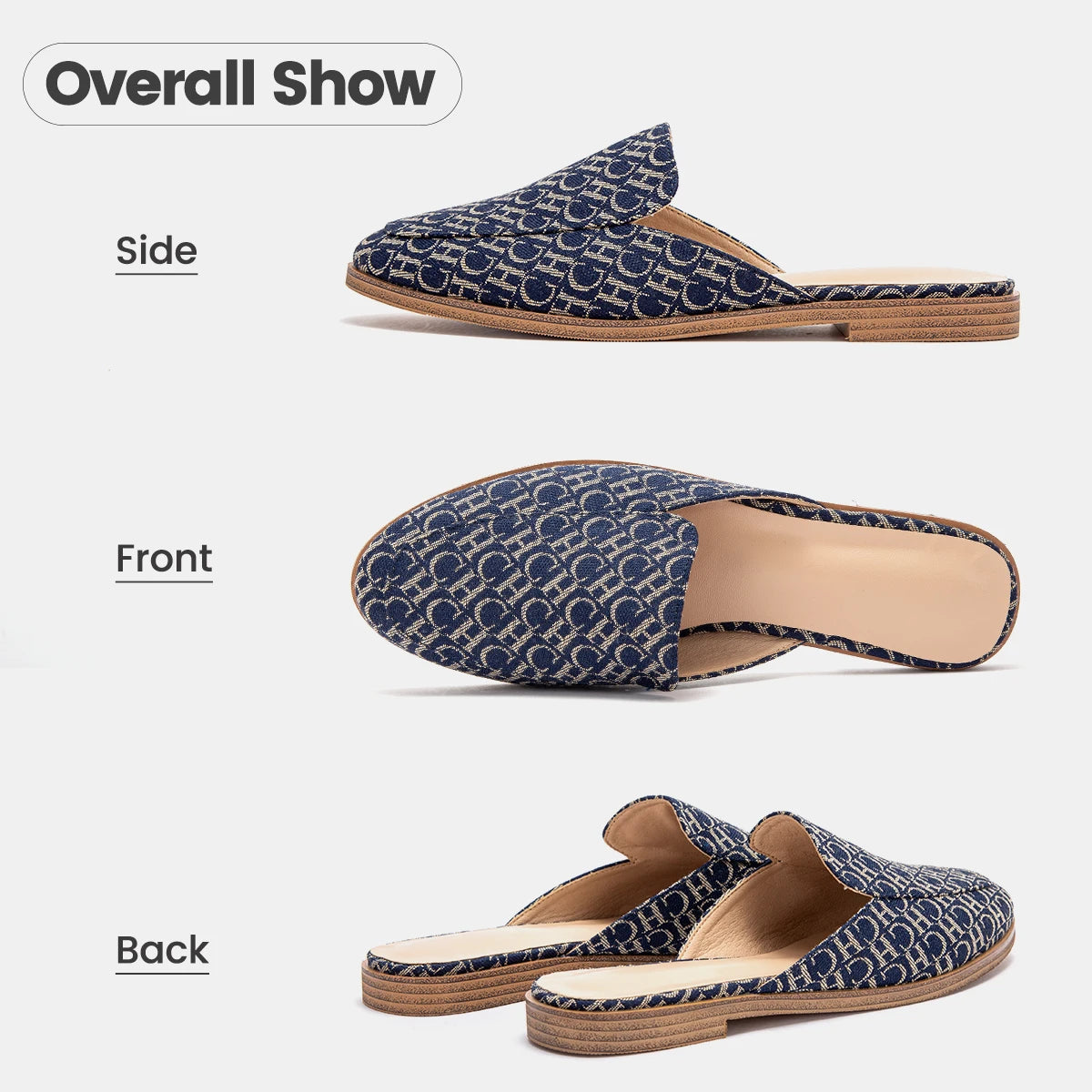 Elegant Slip-On Flat Sandals for Women