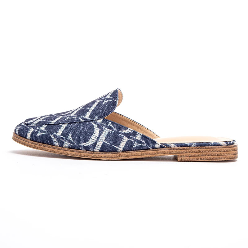 Elegant Slip-On Flat Sandals for Women