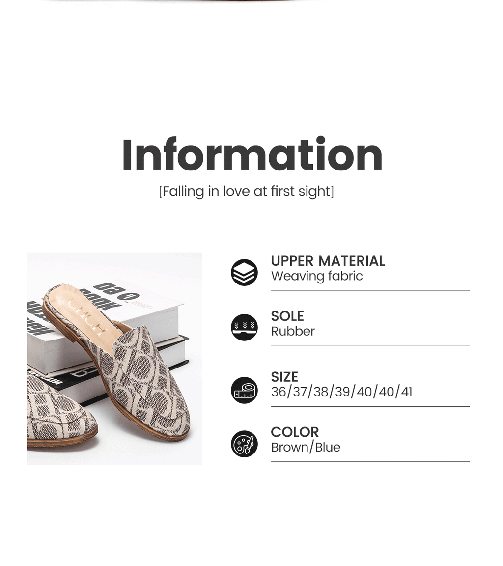 Elegant Slip-On Flat Sandals for Women