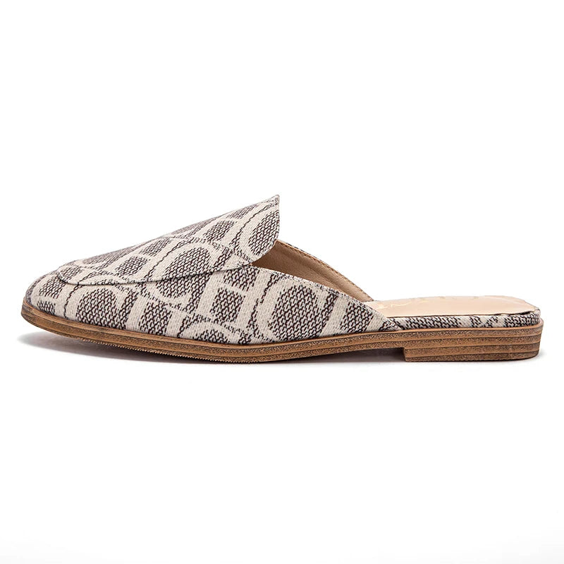Elegant Slip-On Flat Sandals for Women