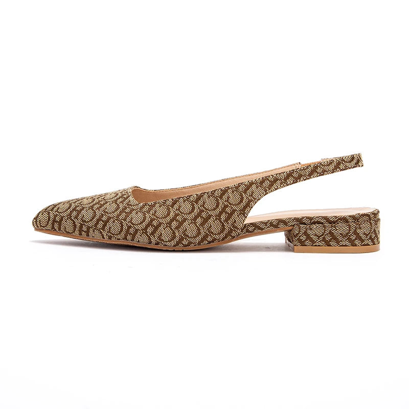 Women's Summer Low Heel Sandals – Elegant Open Toe Flats
